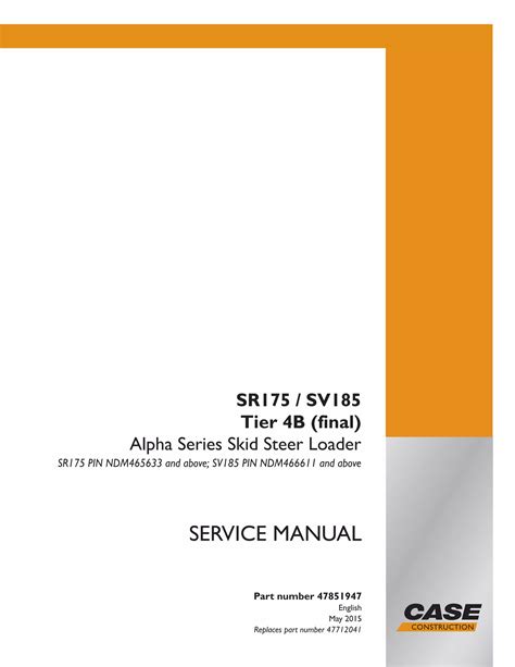 sr175 case skid steer control swit|case construction alpha sr175 manual.